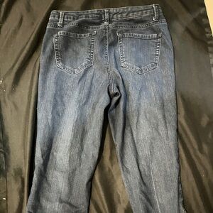 Nine West Dark Blue Ankle Jeans